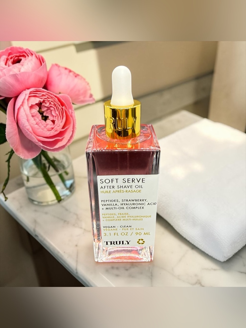 🍓TRULY🍓Soft Serve After Shave Oil/NIP